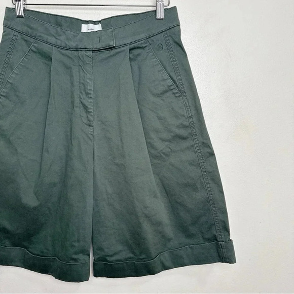 KOTN Green Women's Shorts Bermudas - Picture 5 of 14